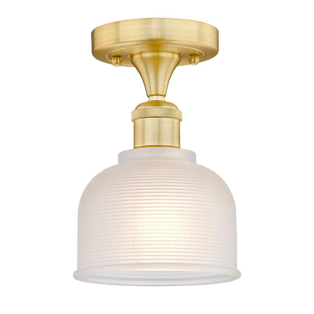 Innovations Edison 616-1F-SG-G411 Ceiling Light - Satin Gold