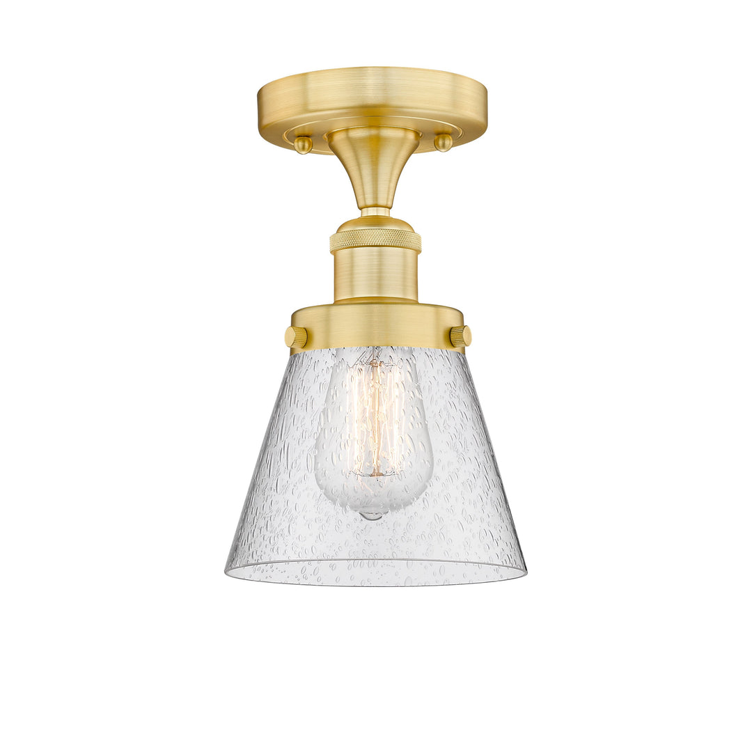 Innovations Edison 616-1F-SG-G64 Ceiling Light - Satin Gold