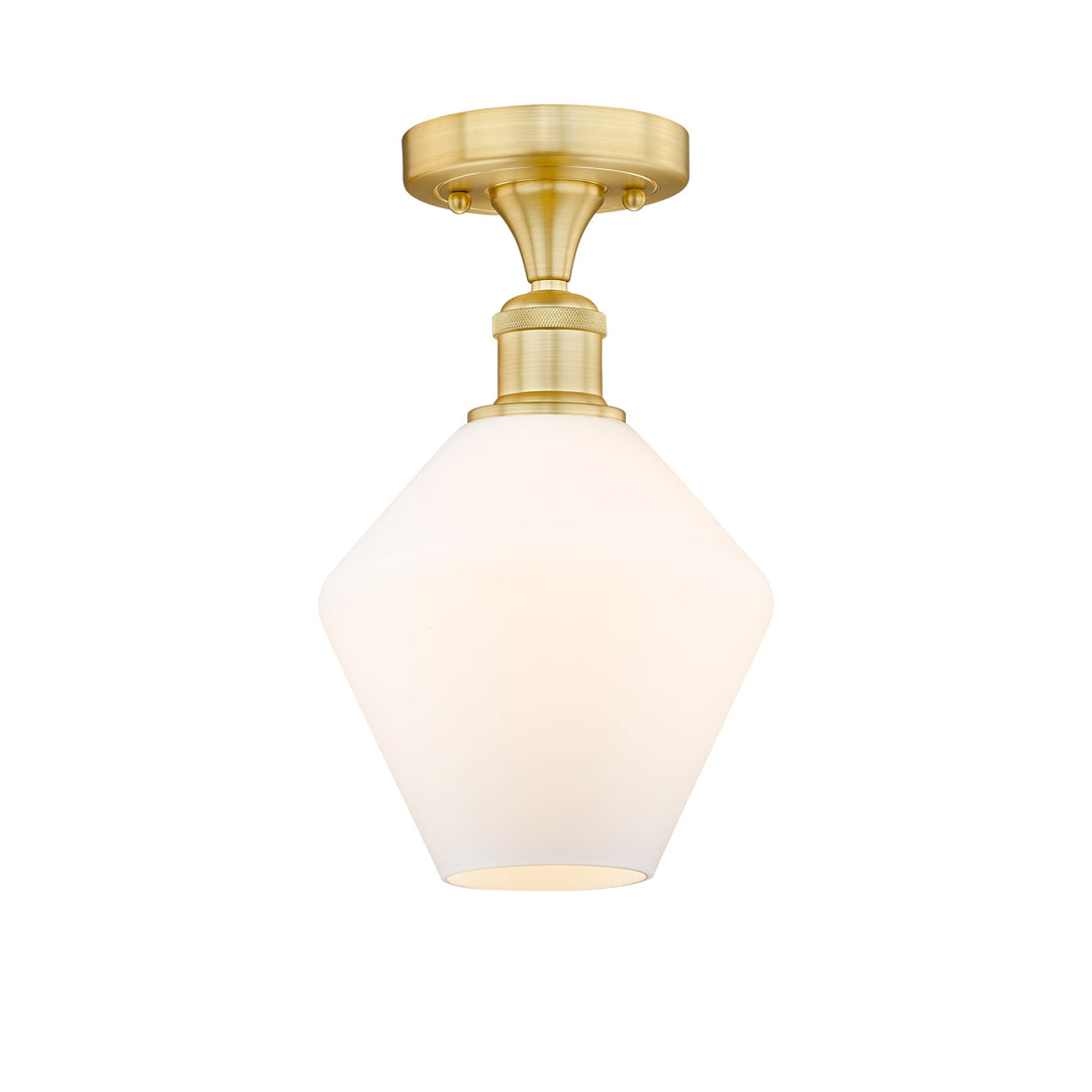 Innovations Edison 616-1F-SG-G651-8 Ceiling Light - Satin Gold