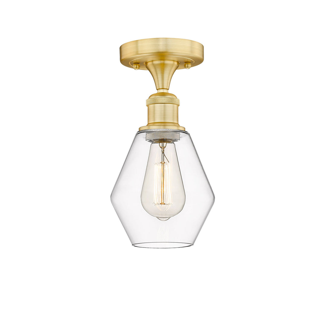 Innovations Edison 616-1F-SG-G652-6 Ceiling Light - Satin Gold