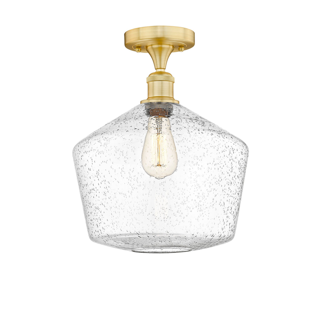 Innovations Edison 616-1F-SG-G654-12 Ceiling Light - Satin Gold