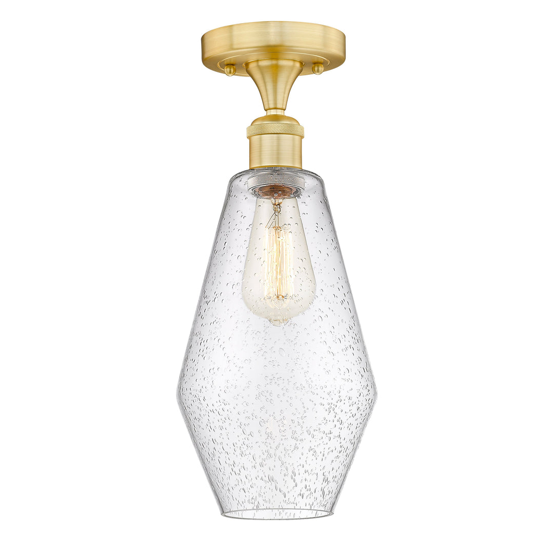 Innovations Edison 616-1F-SG-G654-7 Ceiling Light - Satin Gold