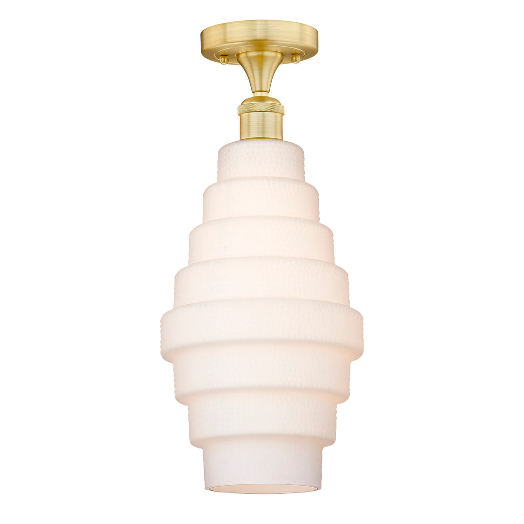 Innovations Edison 616-1F-SG-G671-8 Ceiling Light - Satin Gold