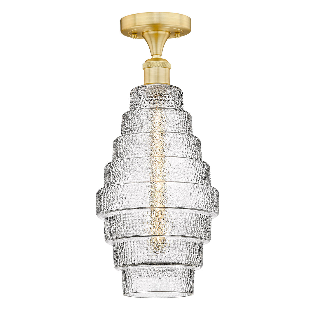Innovations Edison 616-1F-SG-G672-8 Ceiling Light - Satin Gold