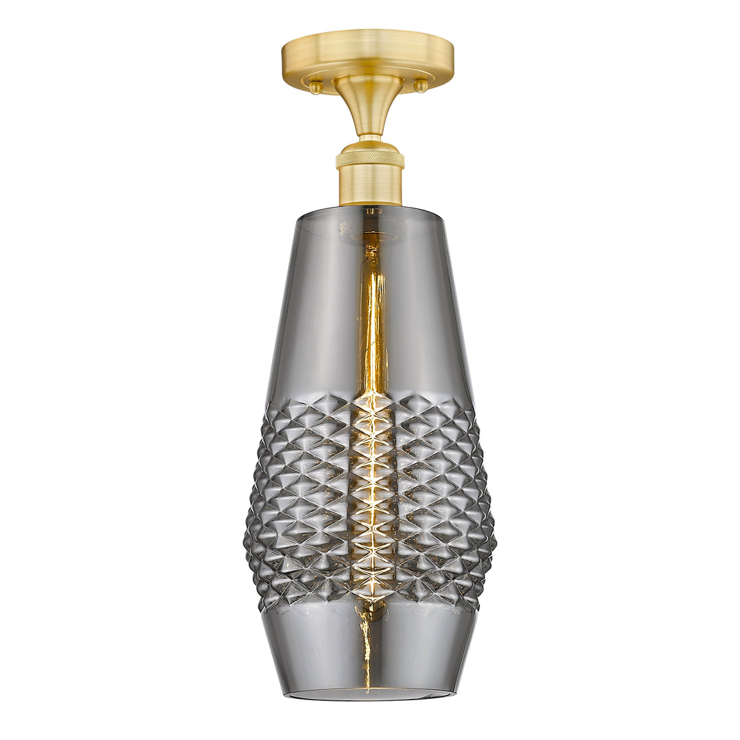 Innovations Edison 616-1F-SG-G683-7 Ceiling Light - Satin Gold