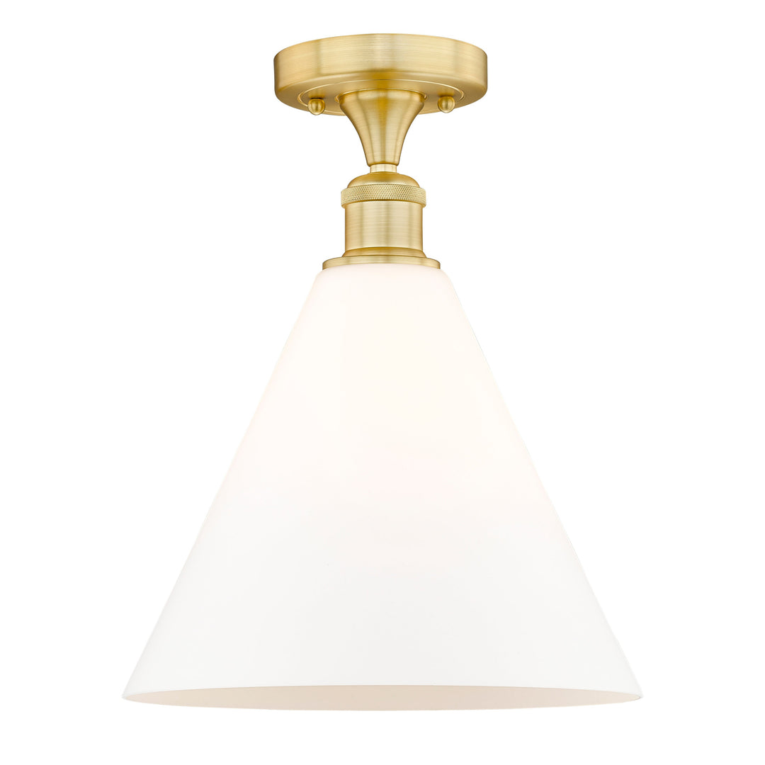 Innovations Edison 616-1F-SG-GBC-121 Ceiling Light - Satin Gold