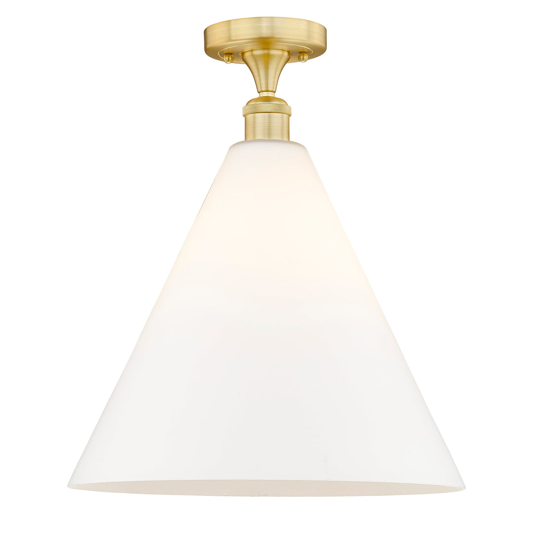 Innovations Edison 616-1F-SG-GBC-161 Ceiling Light - Satin Gold