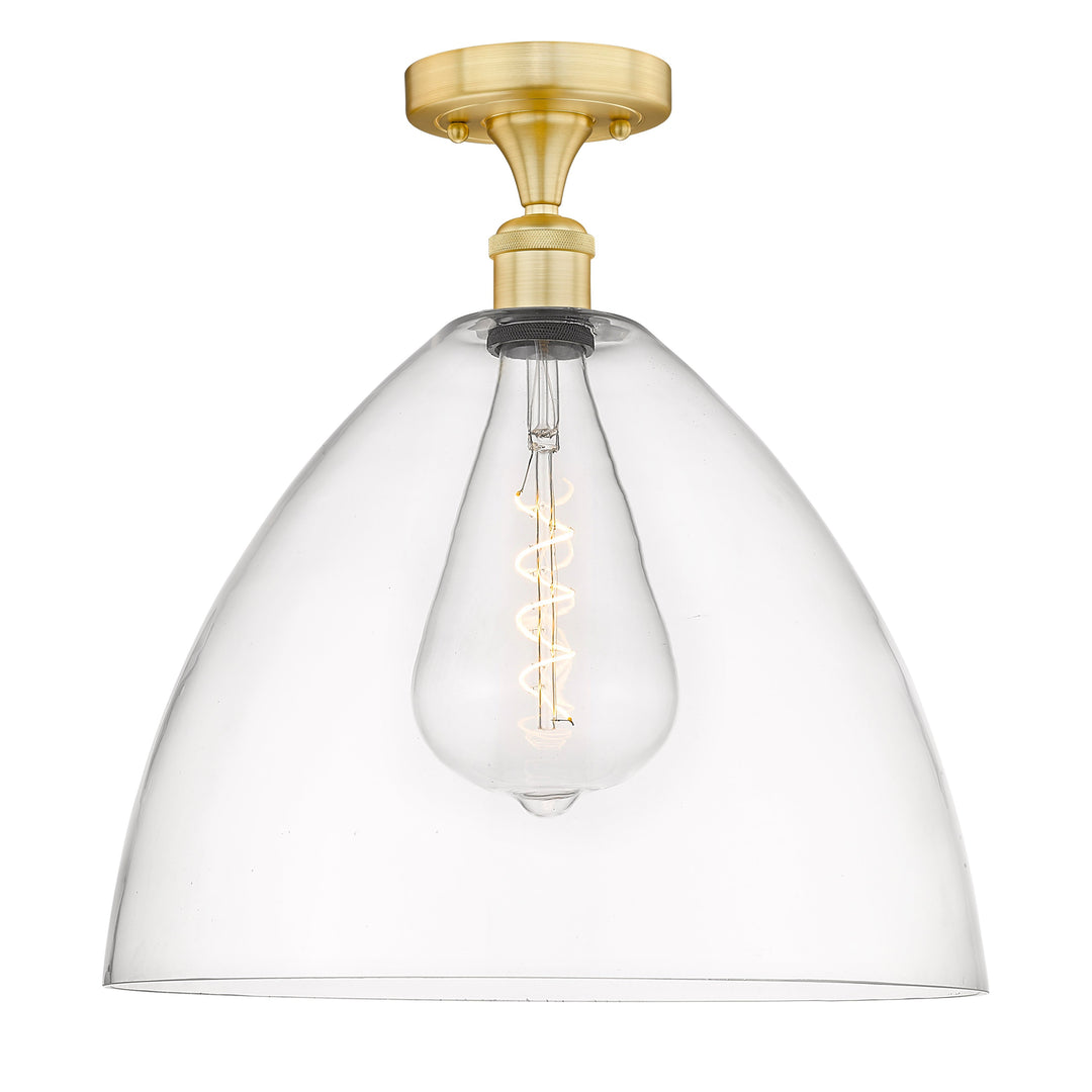 Innovations Edison 616-1F-SG-GBD-162 Ceiling Light - Satin Gold