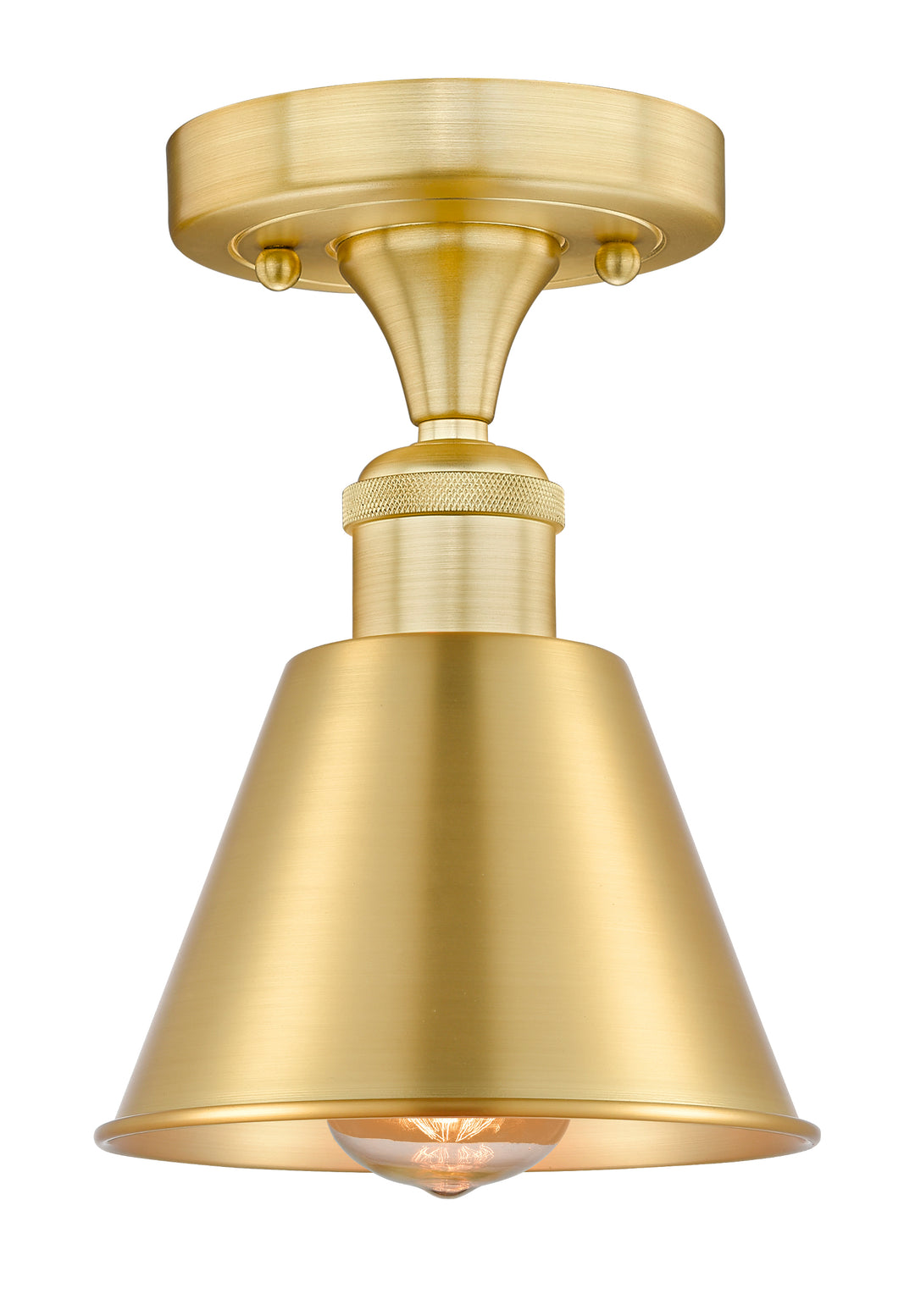 Innovations Ballston 616-1F-SG-M8-SG Ceiling Light - Satin Gold