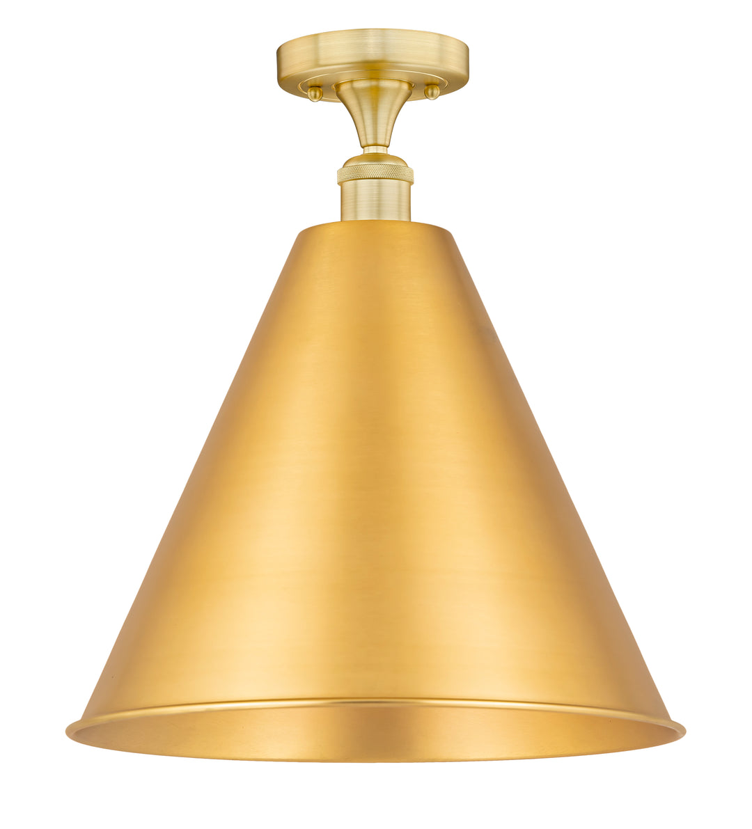 Innovations Edison 616-1F-SG-MBC-16-SG Ceiling Light - Satin Gold