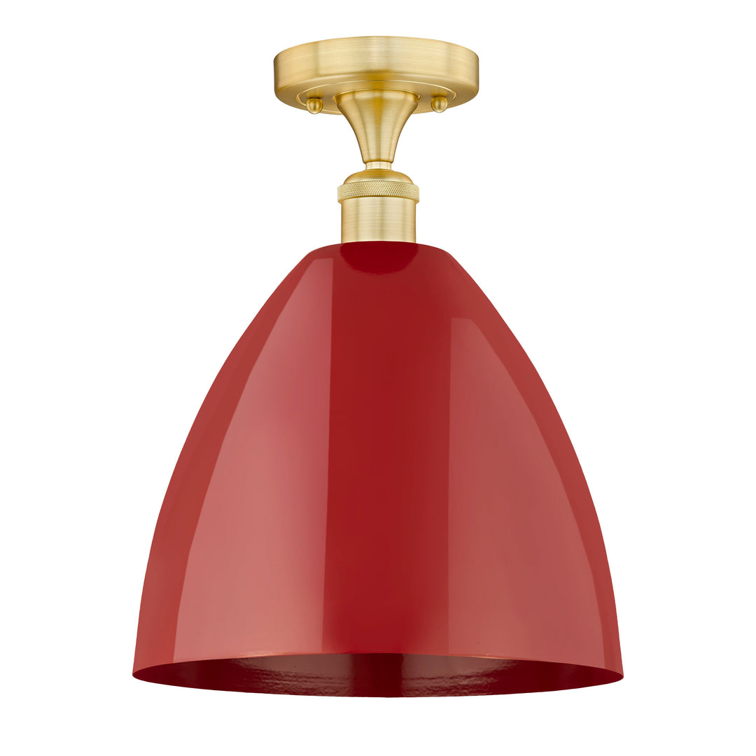 Innovations Edison 616-1F-SG-MBD-12-RD Ceiling Light - Satin Gold
