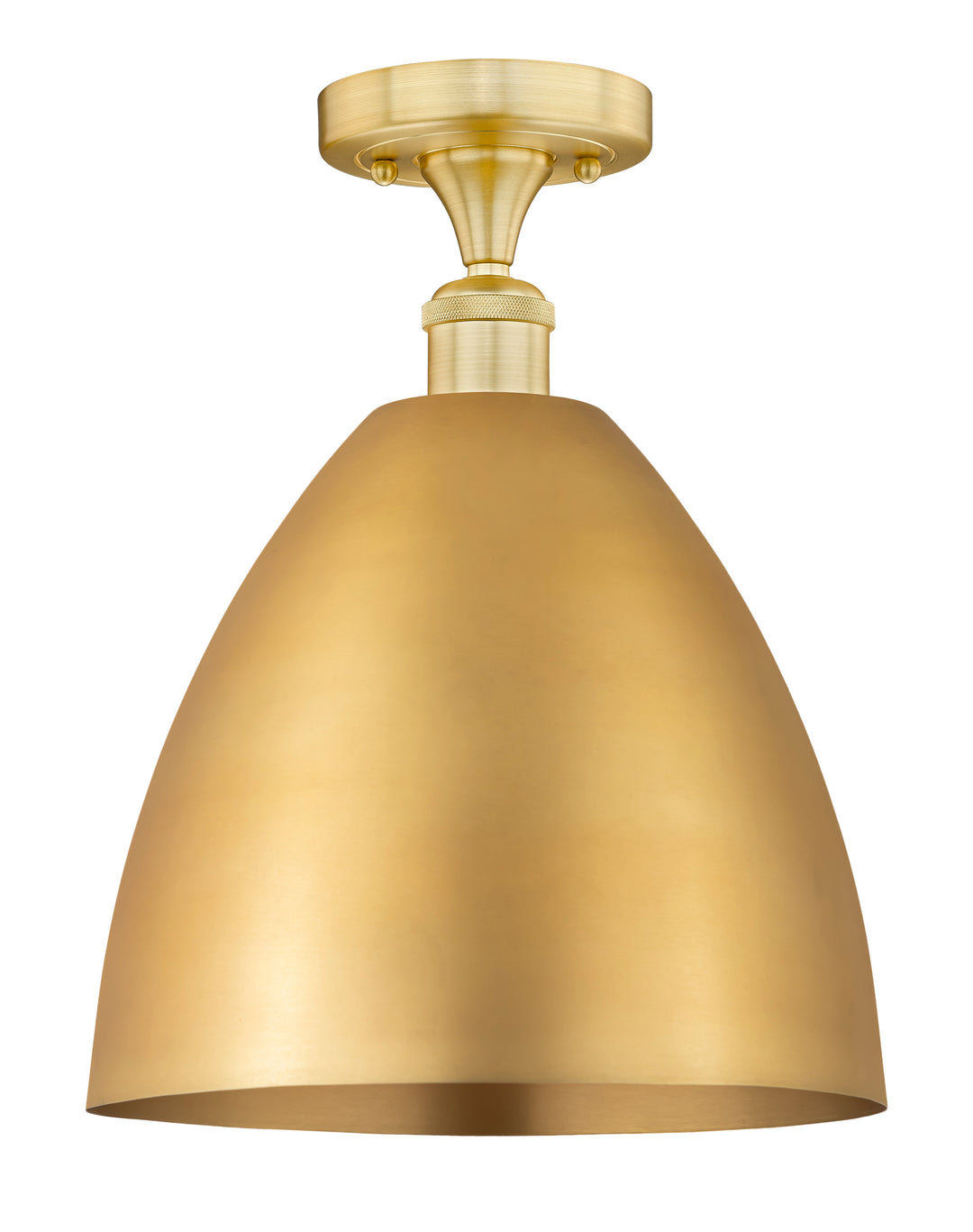 Innovations Edison 616-1F-SG-MBD-12-SG Ceiling Light - Satin Gold