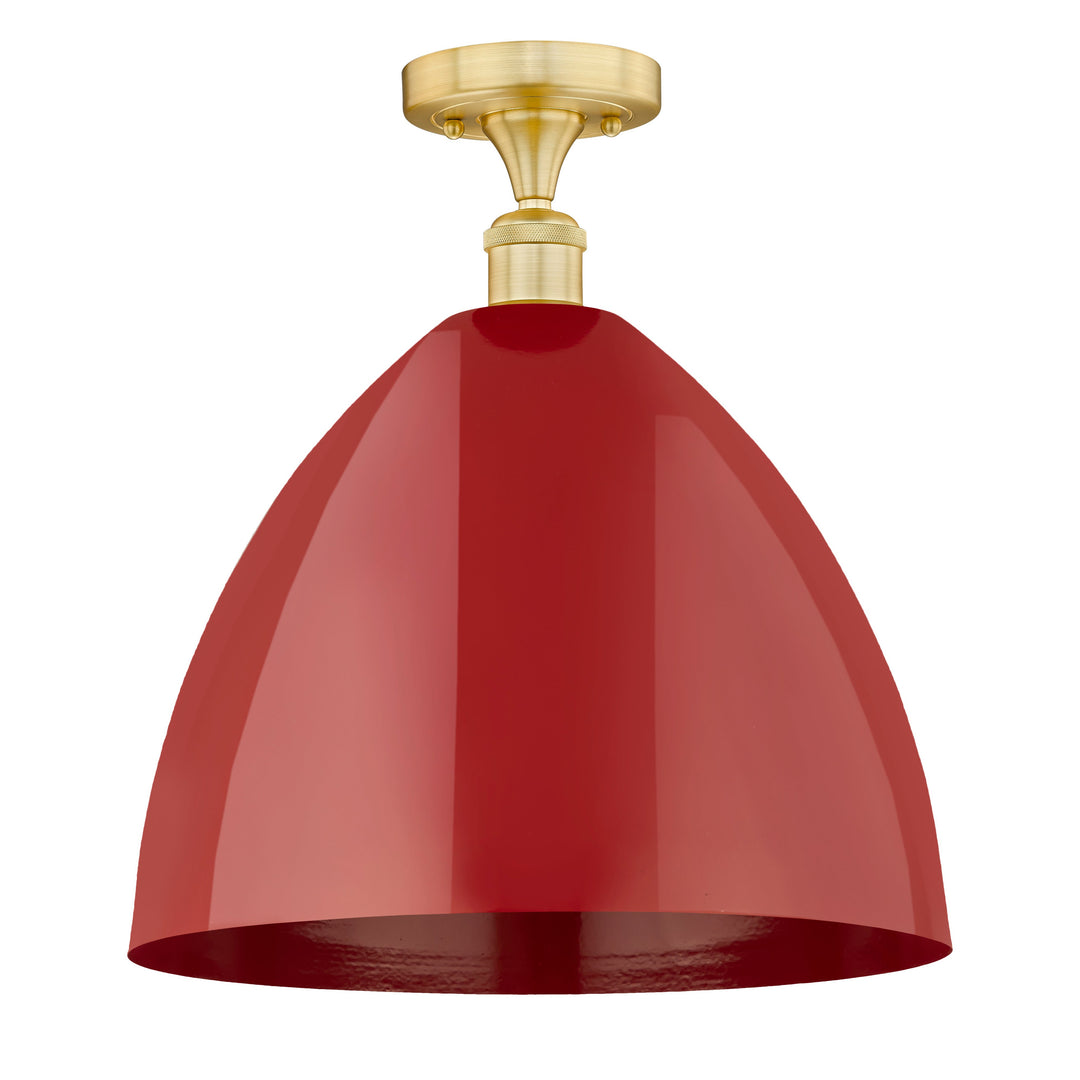 Innovations Edison 616-1F-SG-MBD-16-RD Ceiling Light - Satin Gold