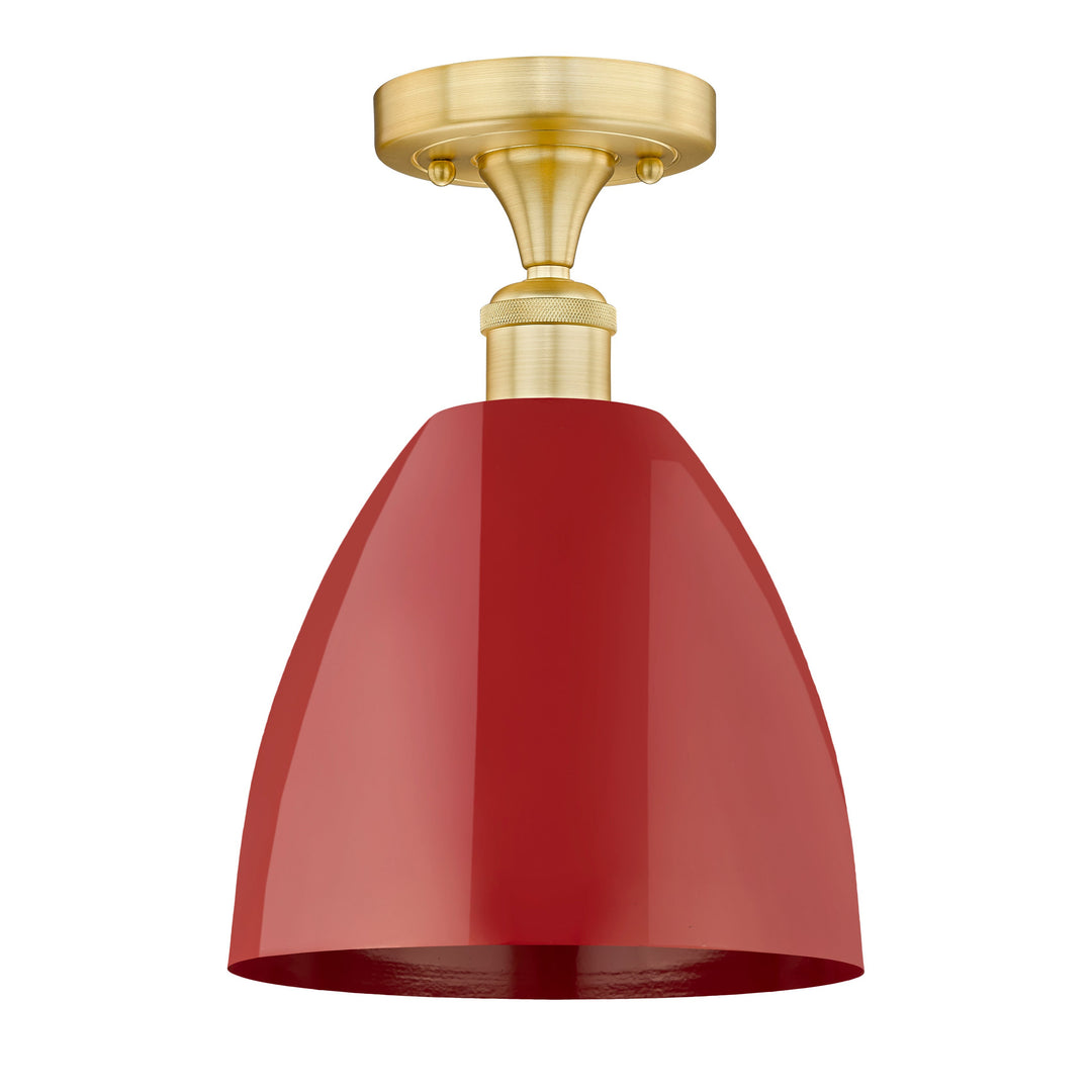 Innovations Edison 616-1F-SG-MBD-9-RD Ceiling Light - Satin Gold