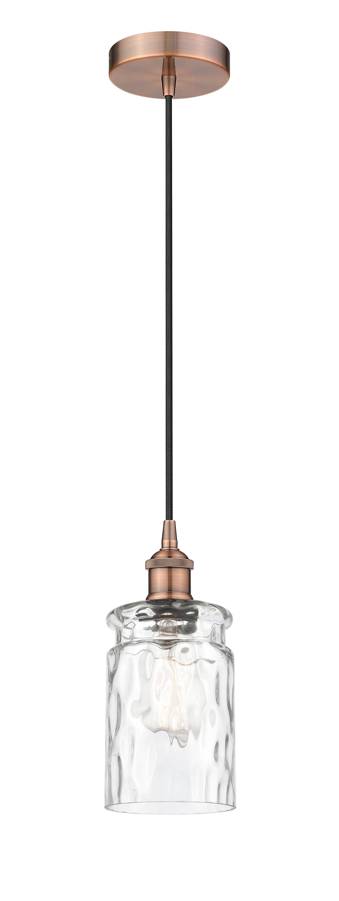 Innovations Edison 616-1P-AC-G352 Pendant Light - Antique Copper