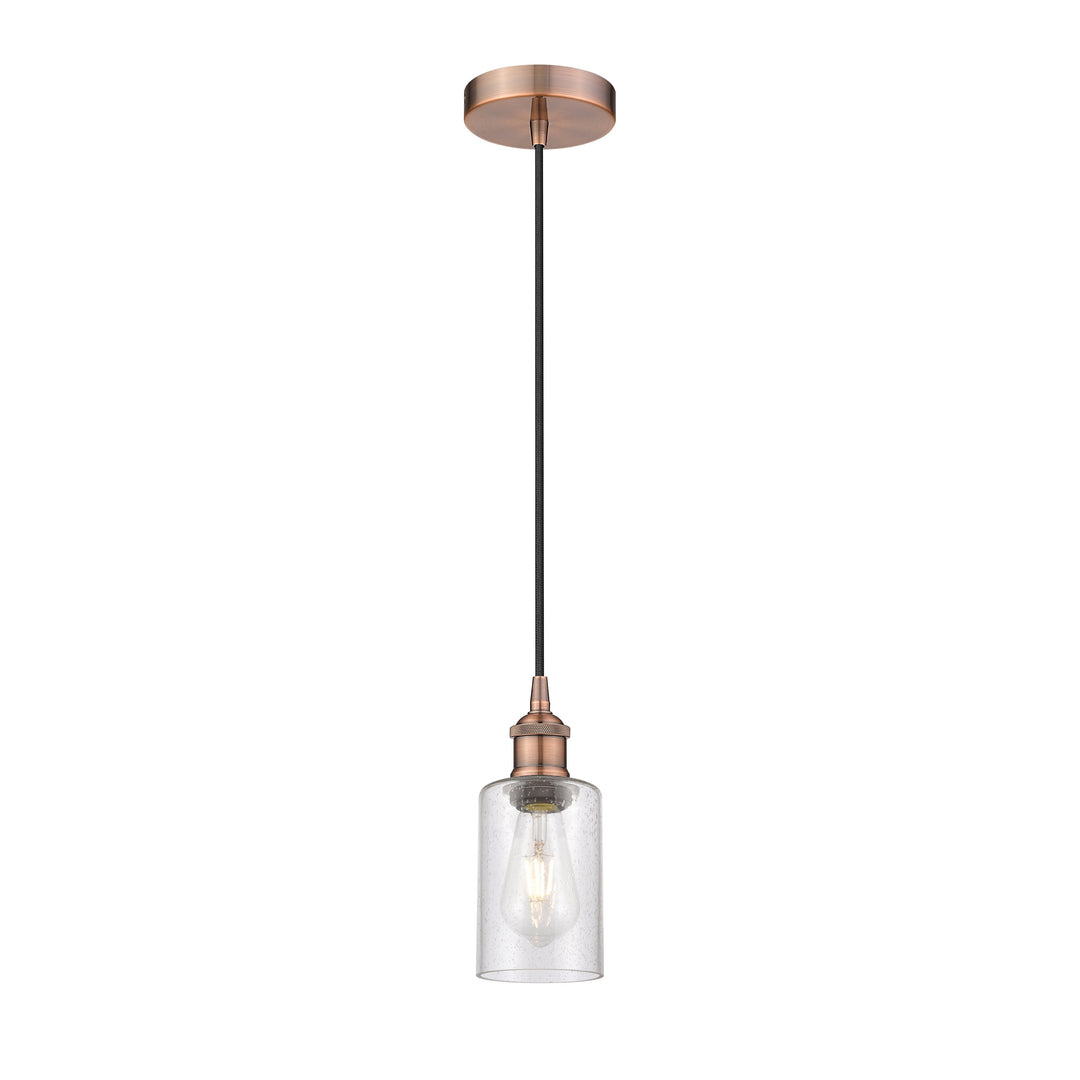 Innovations Edison 616-1P-AC-G804 Pendant Light - Antique Copper