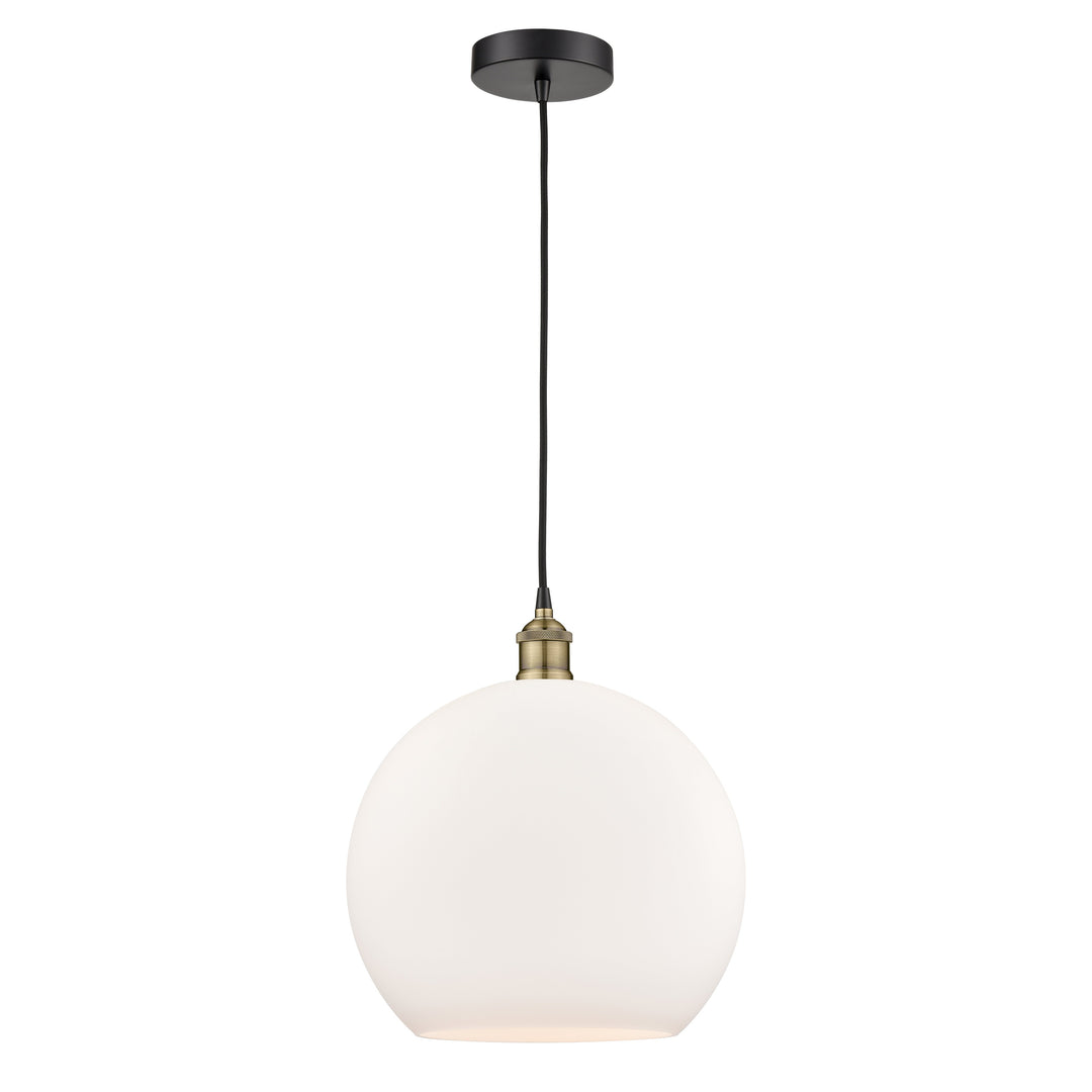Innovations Edison 616-1P-BAB-G121-14 Pendant Light - Black Antique Brass