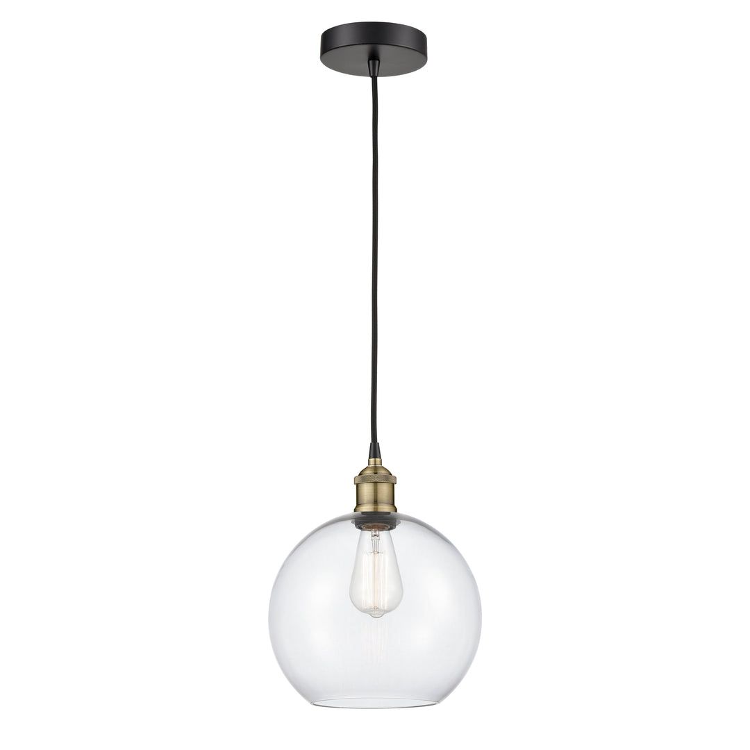 Innovations Edison 616-1P-BAB-G122-10 Pendant Light - Black Antique Brass