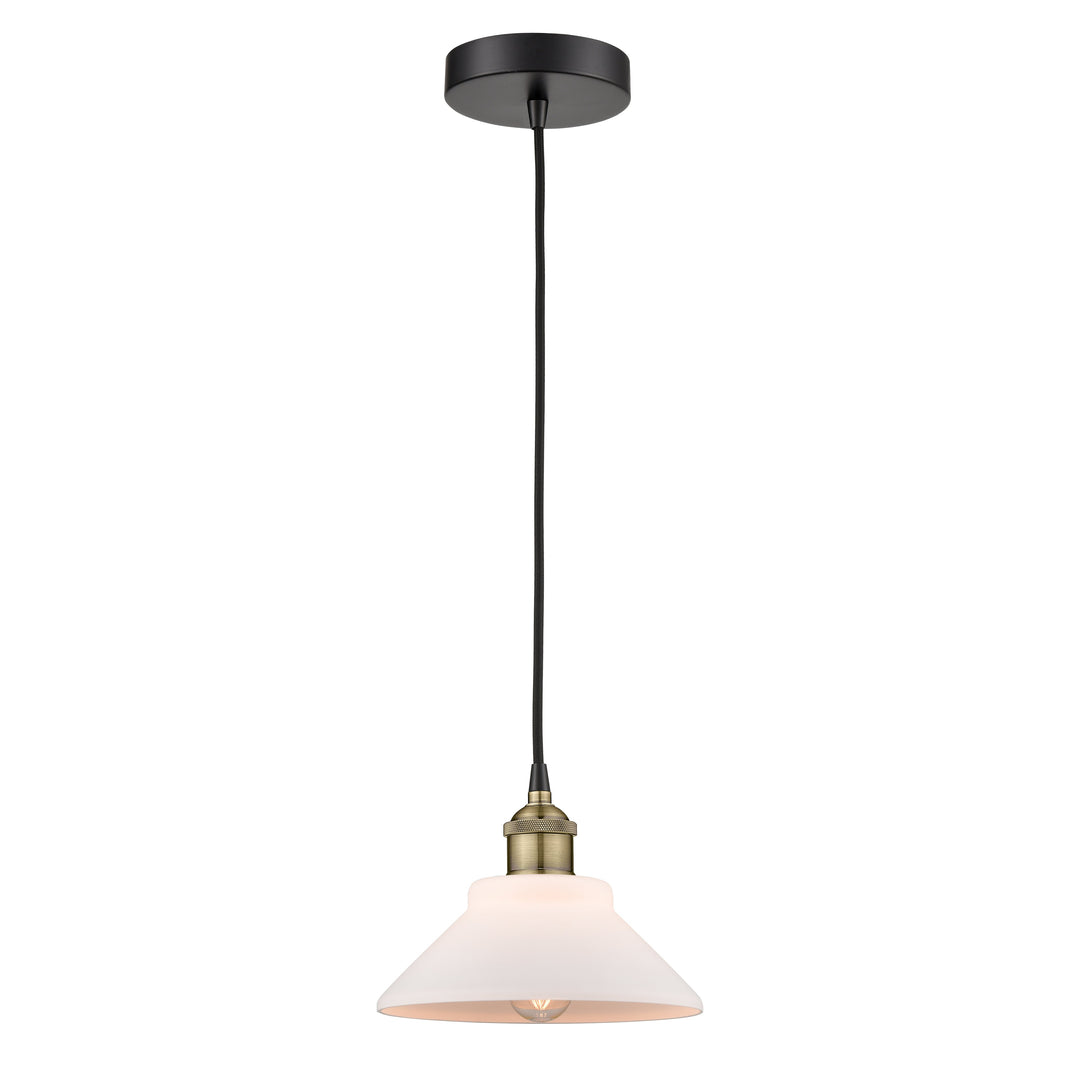 Innovations Edison 616-1P-BAB-G131 Pendant Light - Black Antique Brass