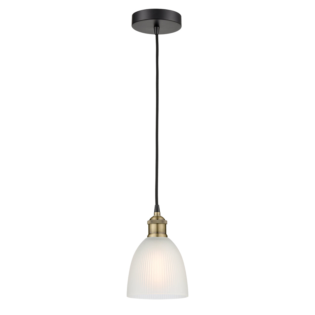 Innovations Edison 616-1P-BAB-G381 Pendant Light - Black Antique Brass