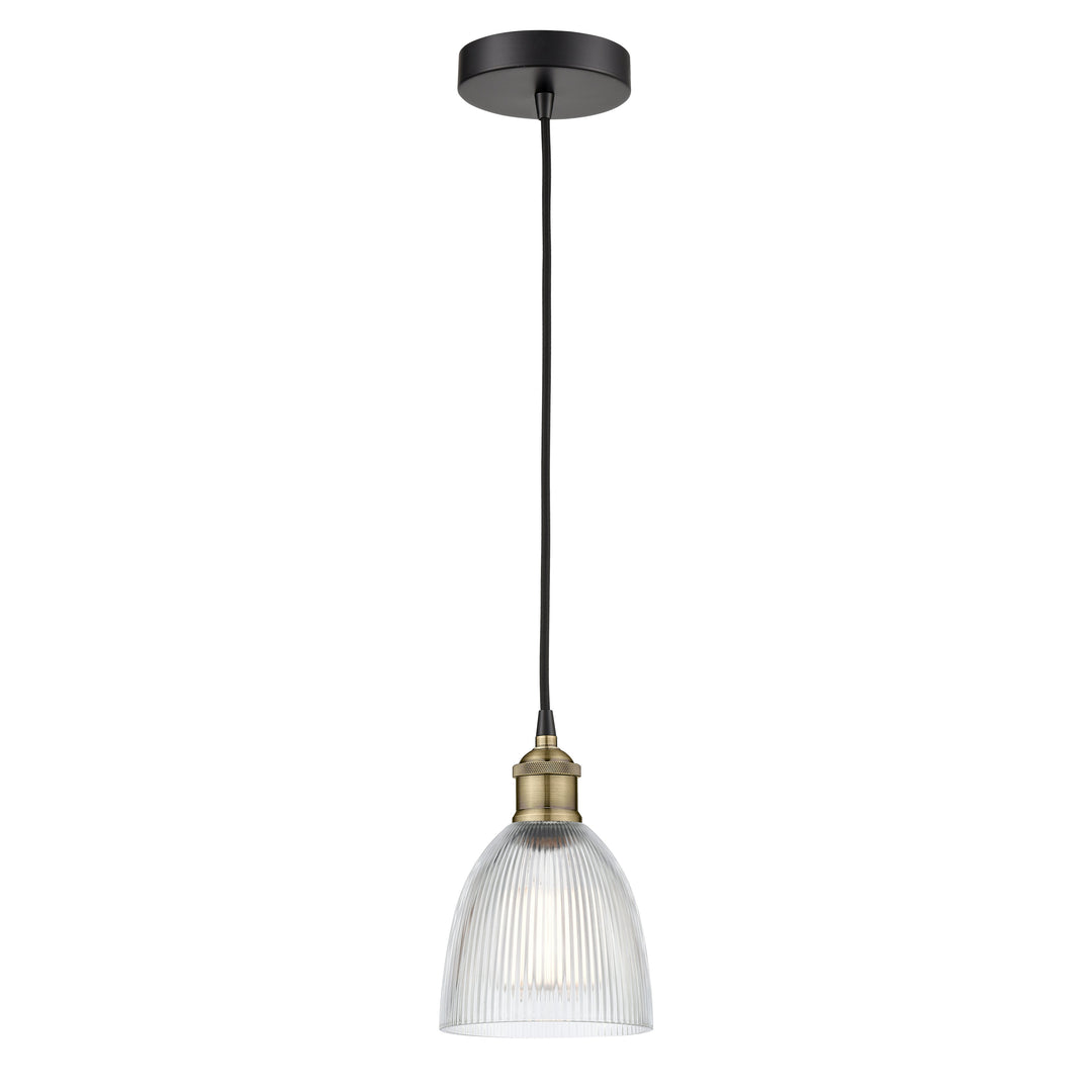 Innovations Edison 616-1P-BAB-G382 Pendant Light - Black Antique Brass