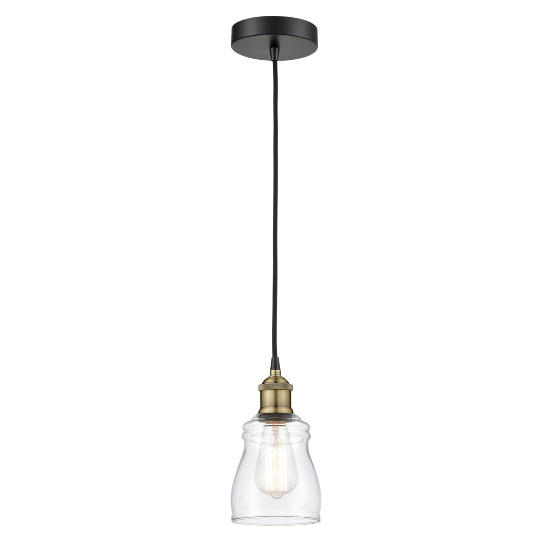 Innovations Edison 616-1P-BAB-G392 Pendant Light - Black Antique Brass