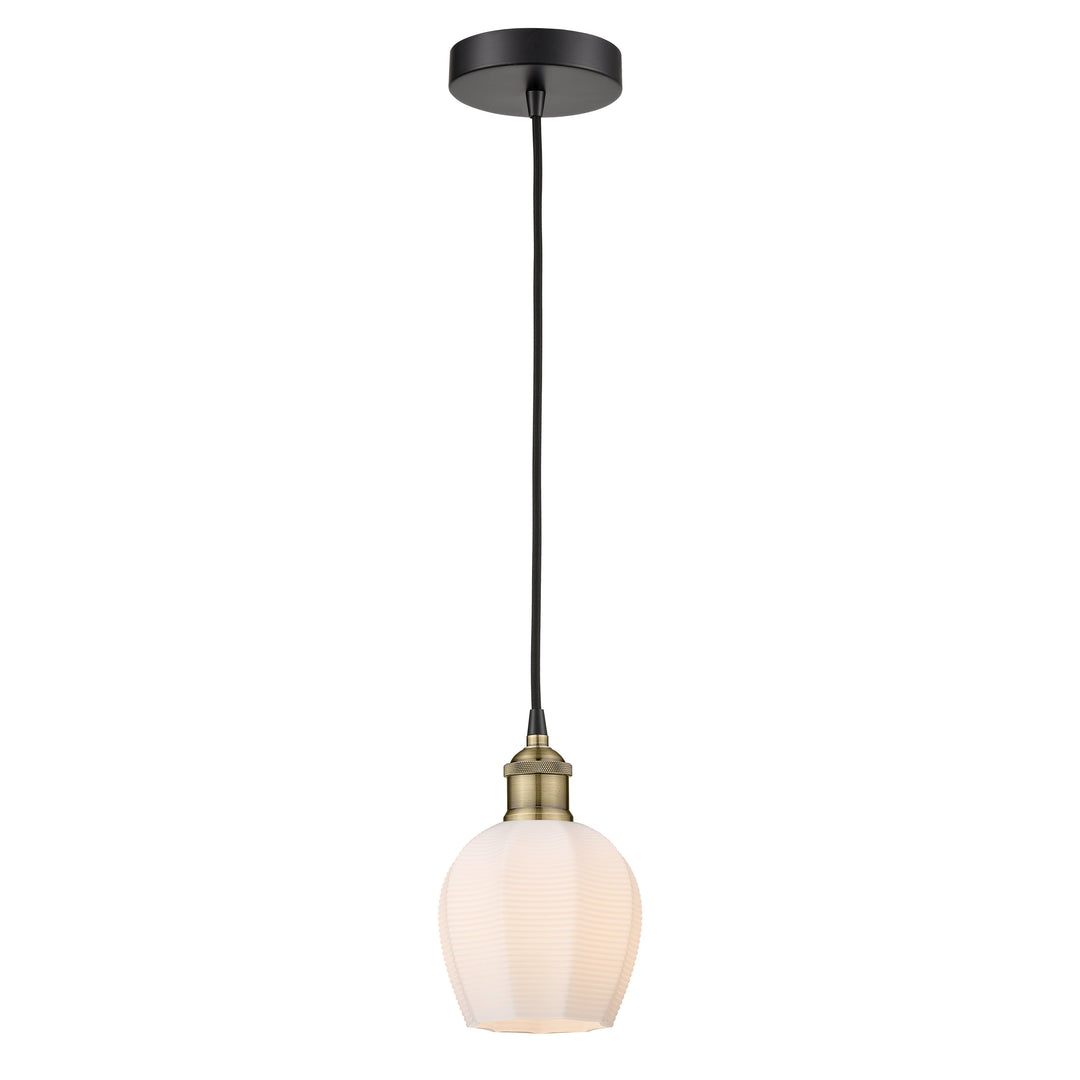Innovations Edison 616-1P-BAB-G461-6 Pendant Light - Black Antique Brass
