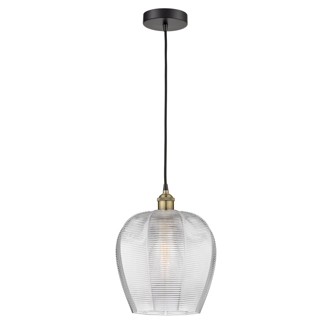 Innovations Edison 616-1P-BAB-G462-12 Pendant Light - Black Antique Brass