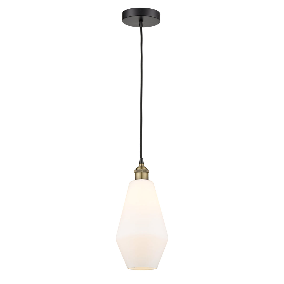 Innovations Edison 616-1P-BAB-G651-7 Pendant Light - Black Antique Brass
