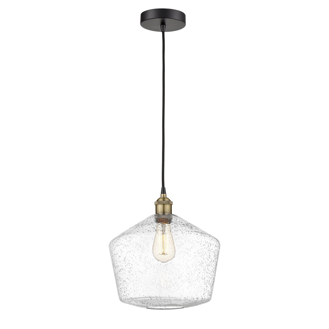 Innovations Edison 616-1P-BAB-G654-12 Pendant Light - Black Antique Brass