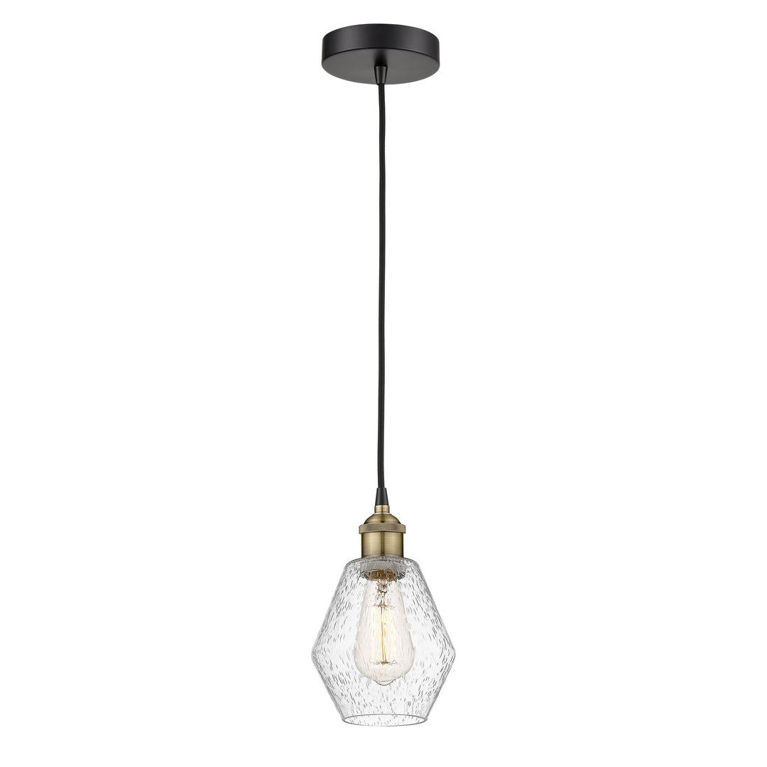 Innovations Edison 616-1P-BAB-G654-6 Pendant Light - Black Antique Brass