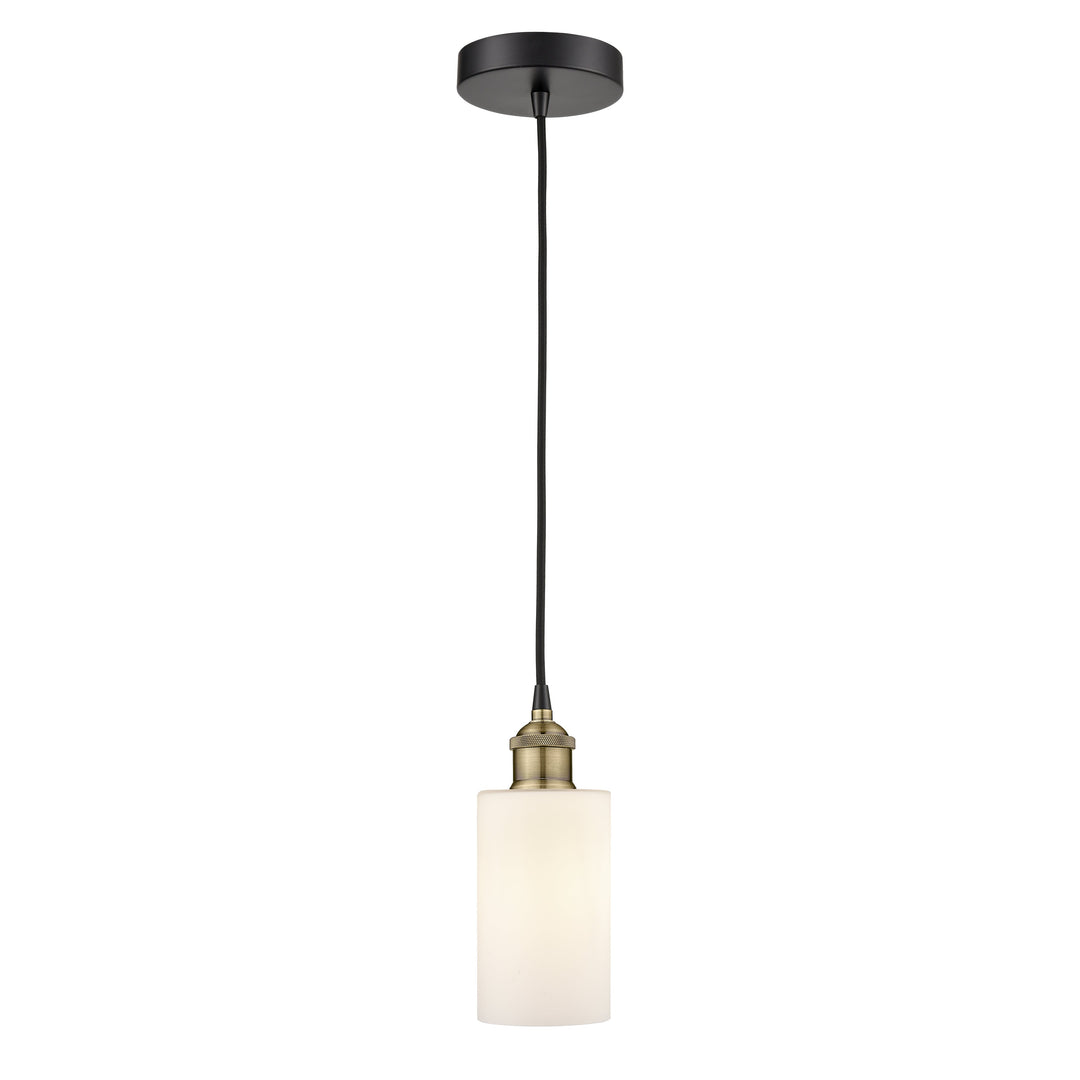 Innovations Edison 616-1P-BAB-G801 Pendant Light - Black Antique Brass
