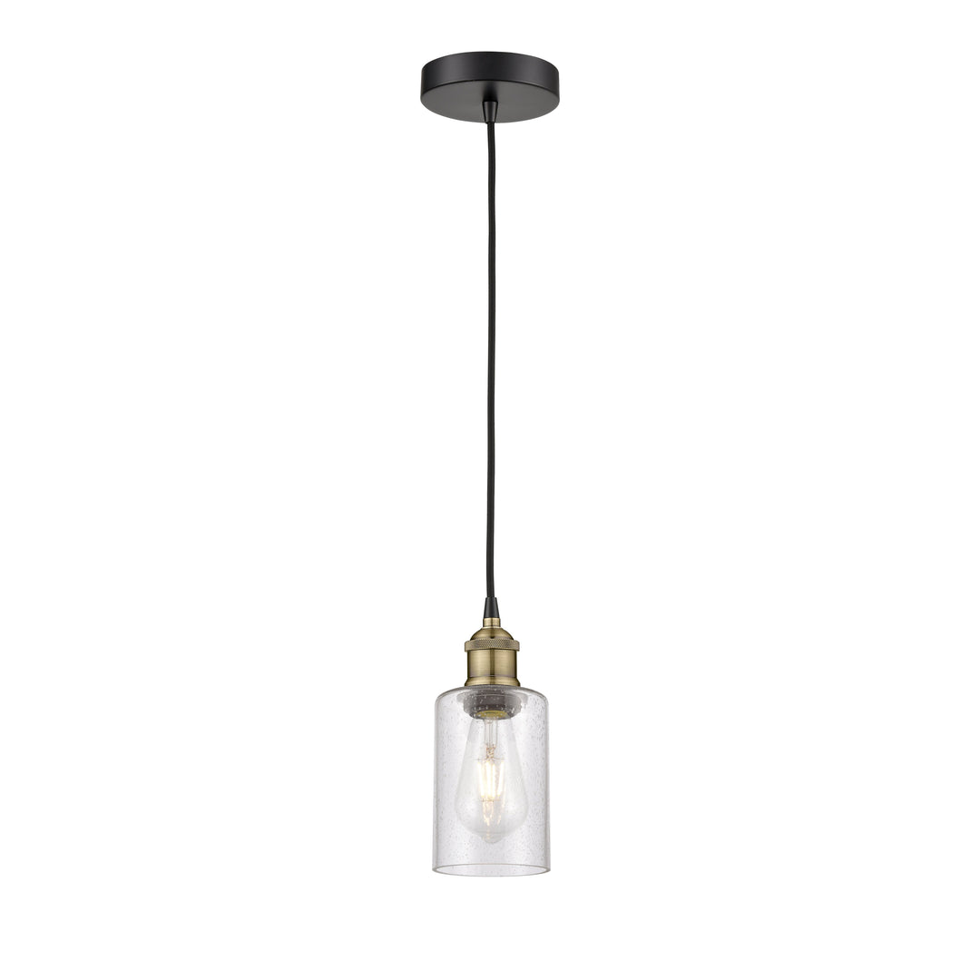 Innovations Edison 616-1P-BAB-G804 Pendant Light - Black Antique Brass