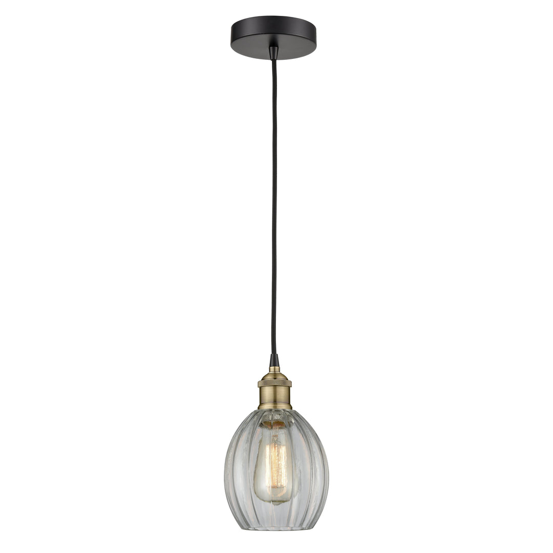 Innovations Edison 616-1P-BAB-G82 Pendant Light - Black Antique Brass