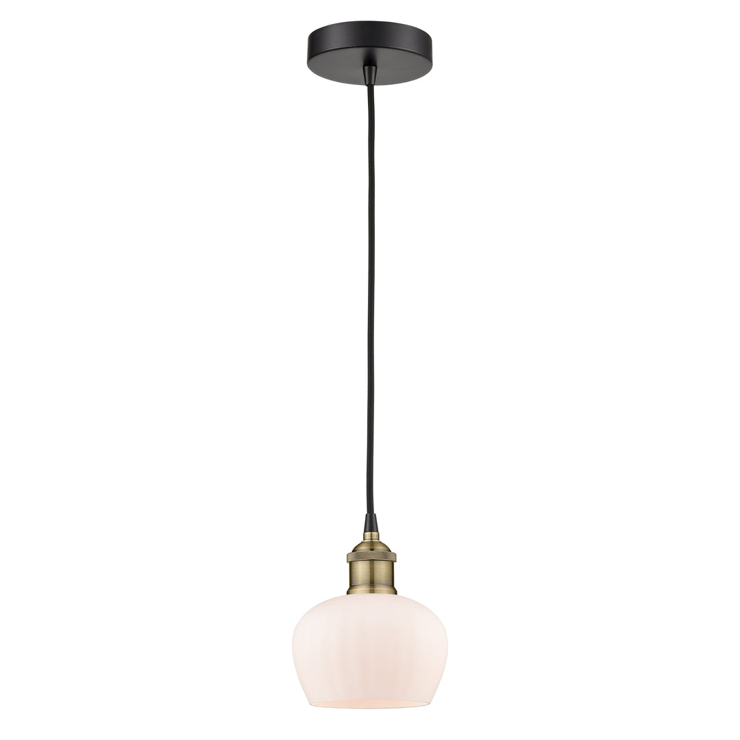 Innovations Edison 616-1P-BAB-G91 Pendant Light - Black Antique Brass