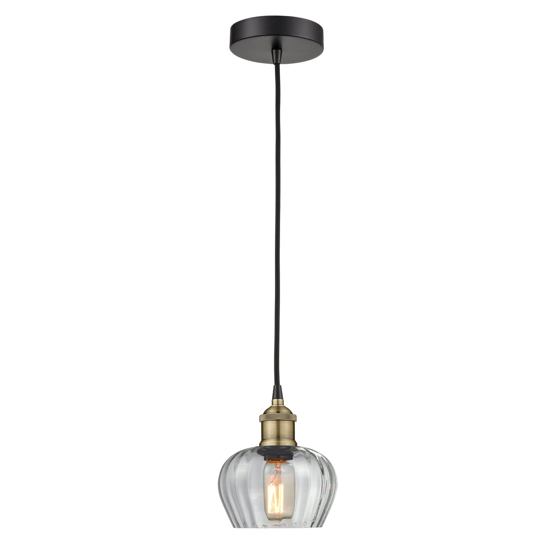 Innovations Edison 616-1P-BAB-G92 Pendant Light - Black Antique Brass