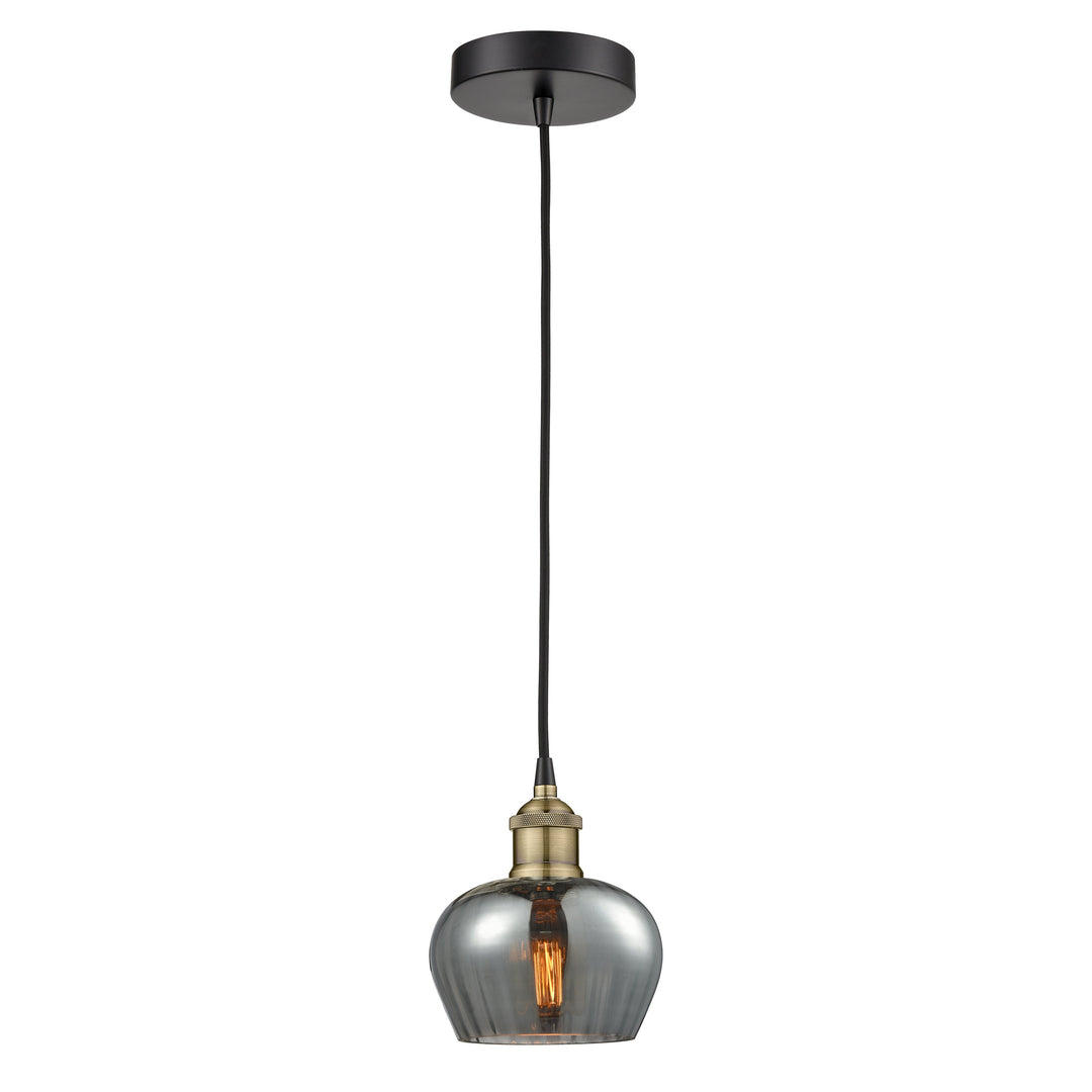 Innovations Edison 616-1P-BAB-G93 Pendant Light - Black Antique Brass