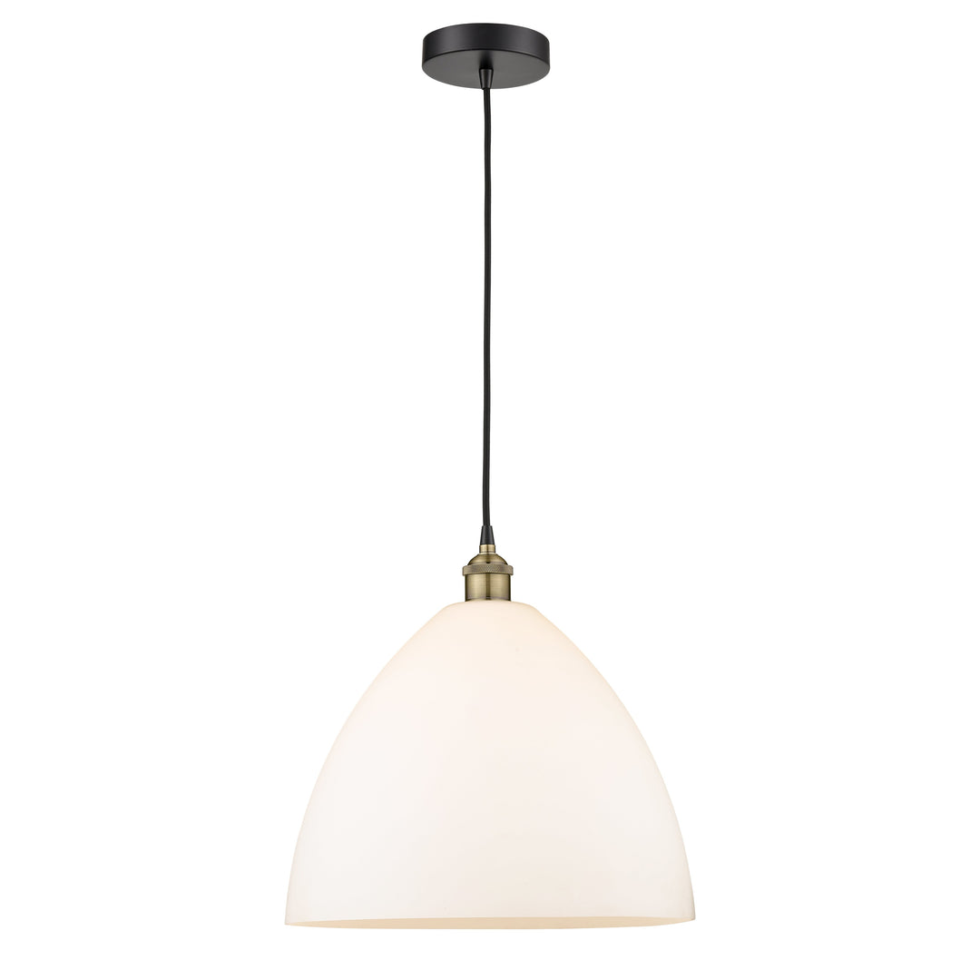 Innovations Edison 616-1P-BAB-GBD-161 Pendant Light - Black Antique Brass