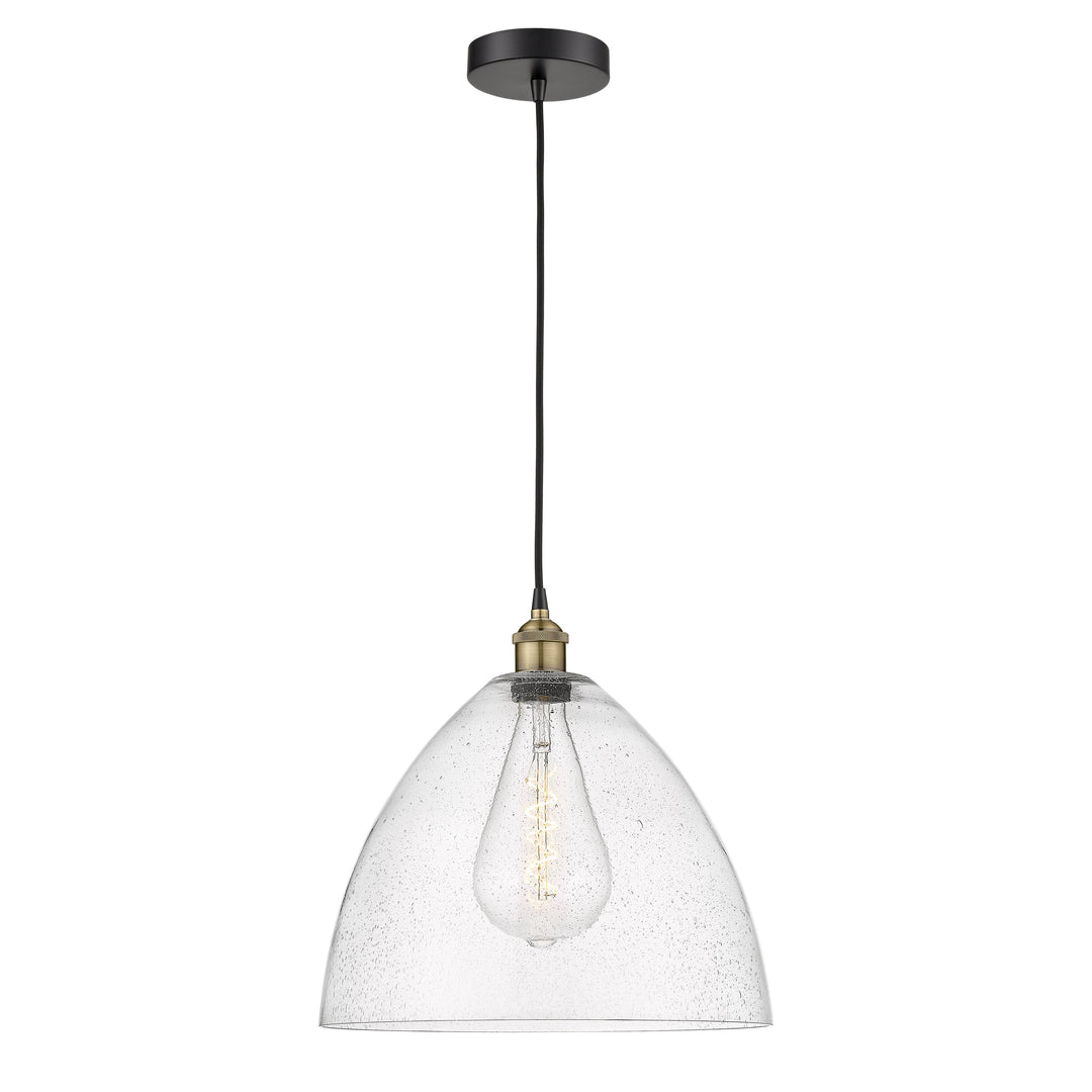 Innovations Edison 616-1P-BAB-GBD-164 Pendant Light - Black Antique Brass