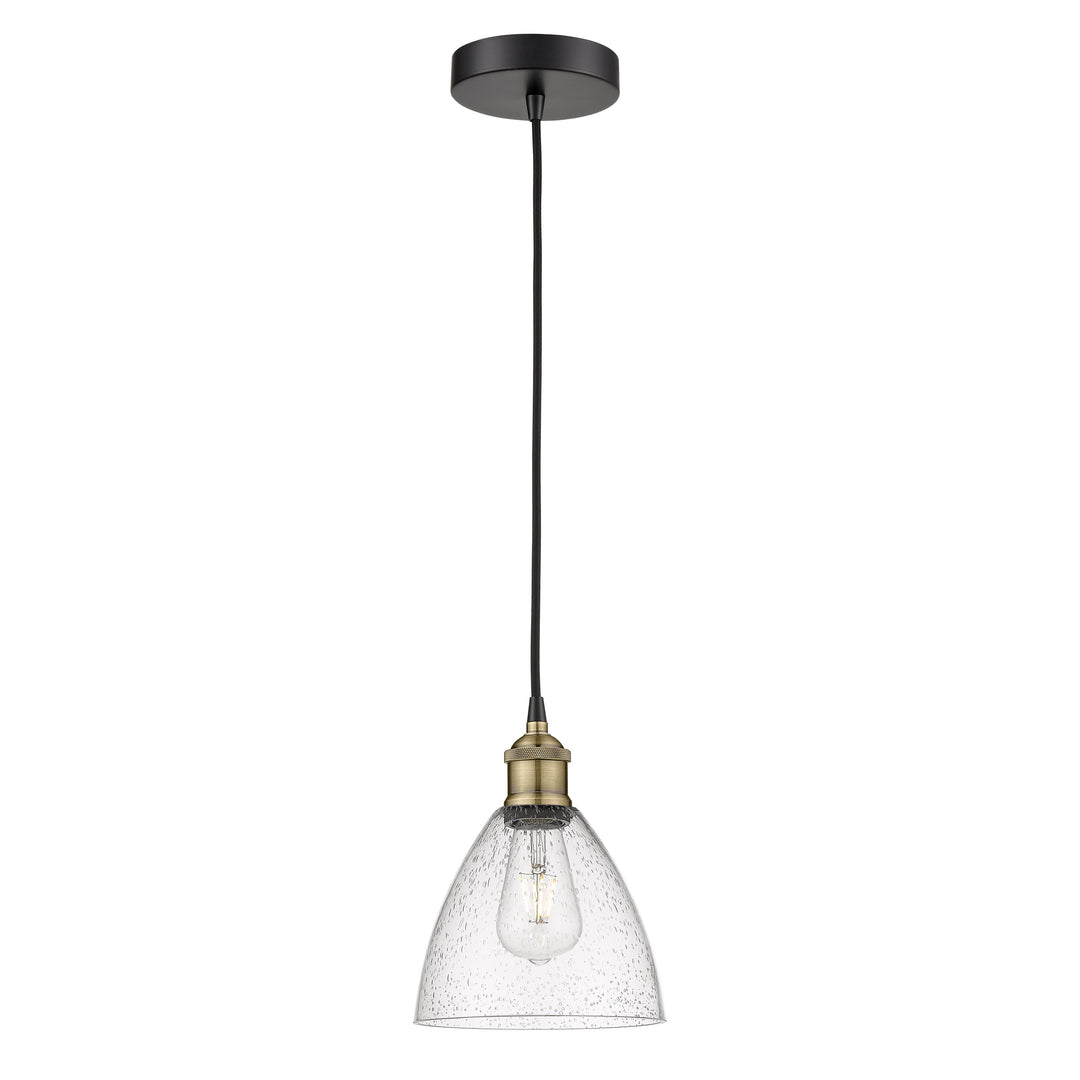 Innovations Edison 616-1P-BAB-GBD-754 Pendant Light - Black Antique Brass