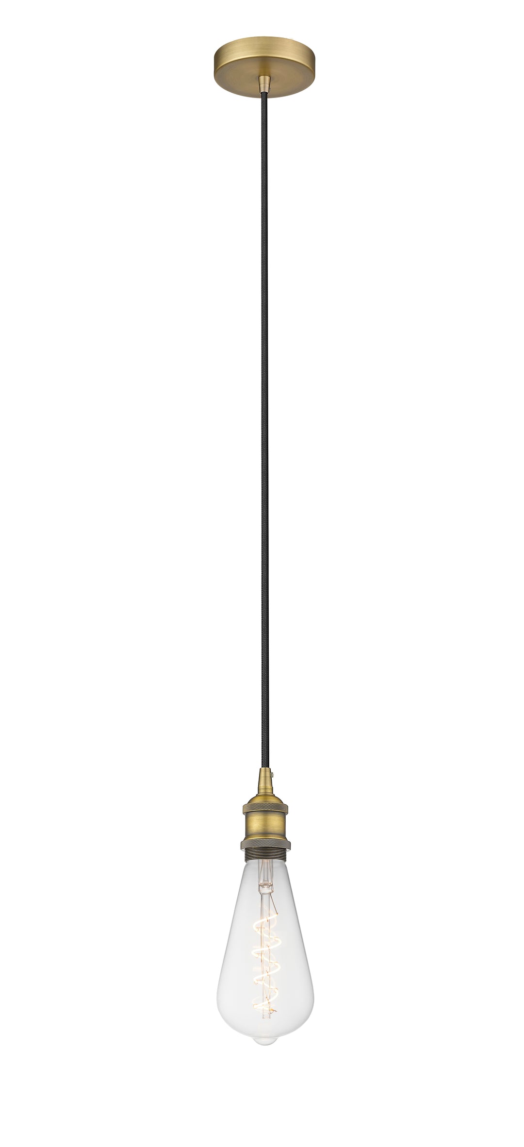Innovations Edison 616-1P-BB-BB95LED Pendant Light - Brushed Brass