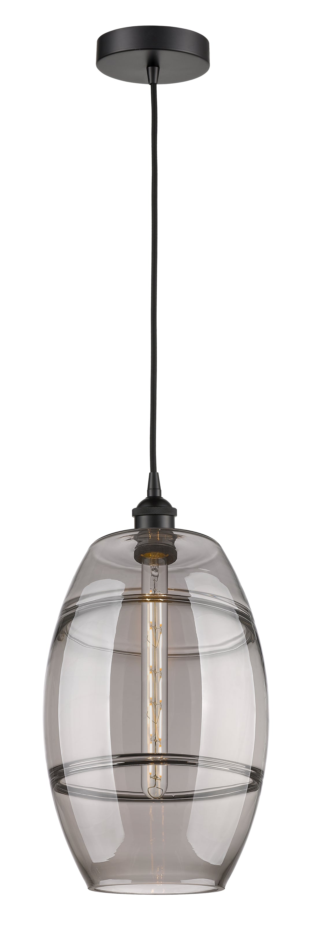 Innovations Lighting 616-1P-BK-G557-10SM  Edison Pendant Light Matte Black