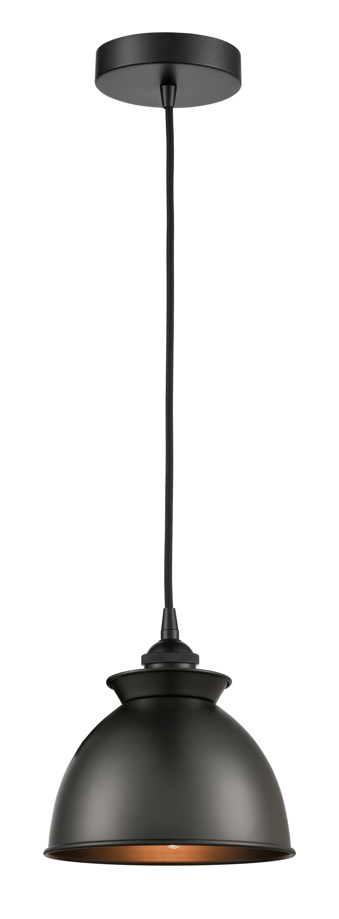 Innovations Edison 616-1P-BK-M14-BK Pendant Light - Matte Black
