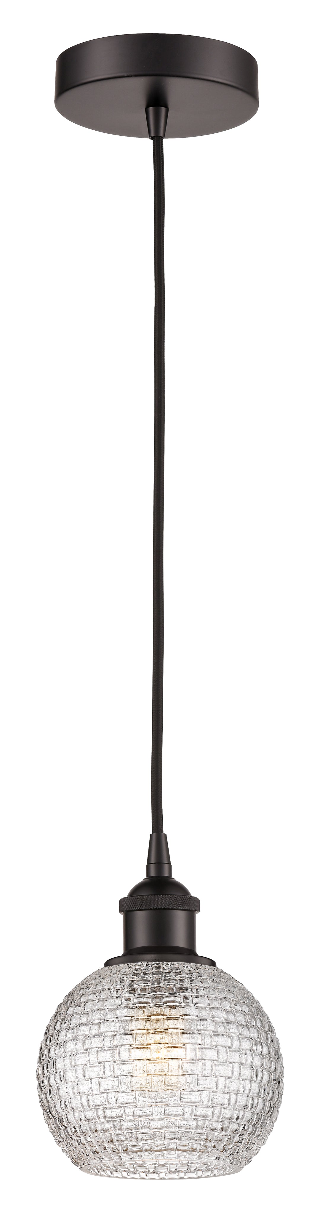 Innovations Lighting 616-1P-OB-G122C-6CL  Edison Pendant Light Oil Rubbed Bronze