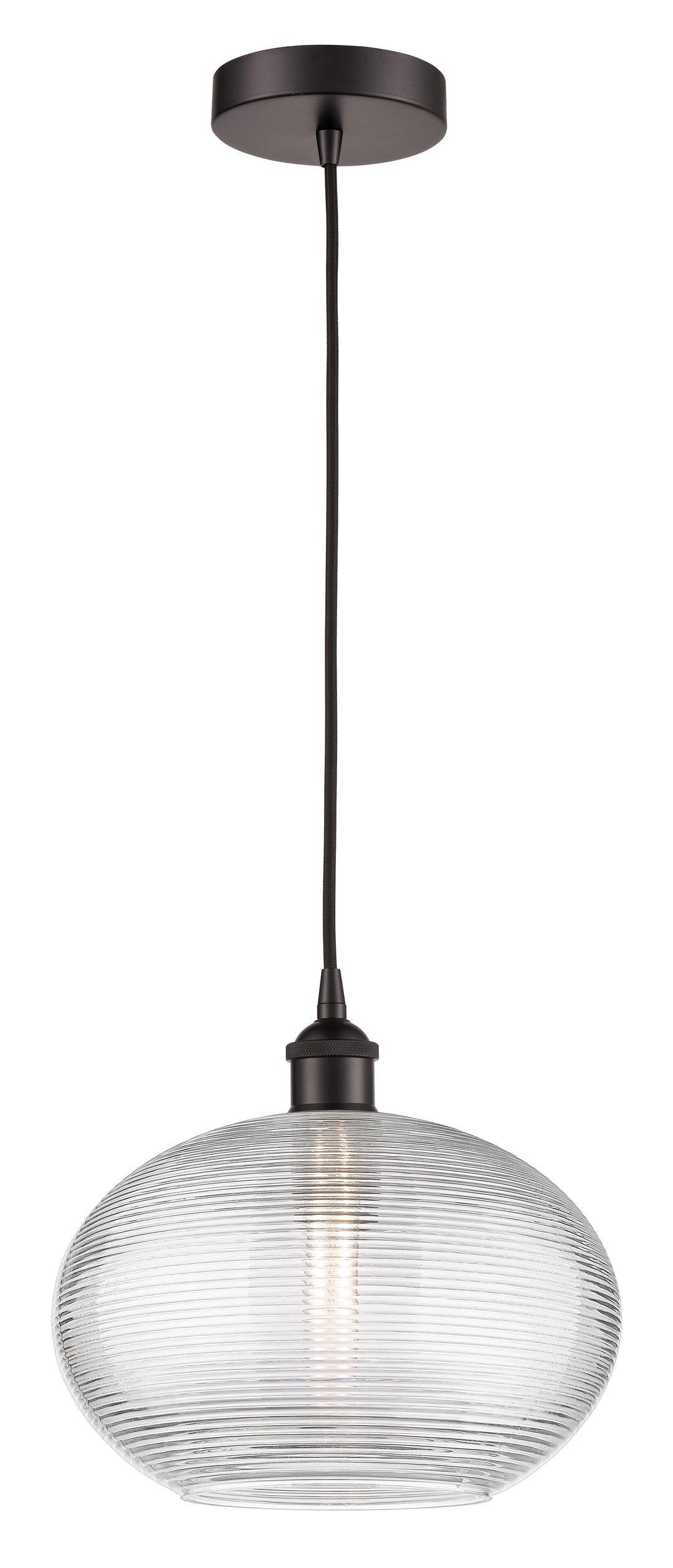 Innovations Lighting 616-1P-OB-G555-12  Edison Pendant Light Oil Rubbed Bronze