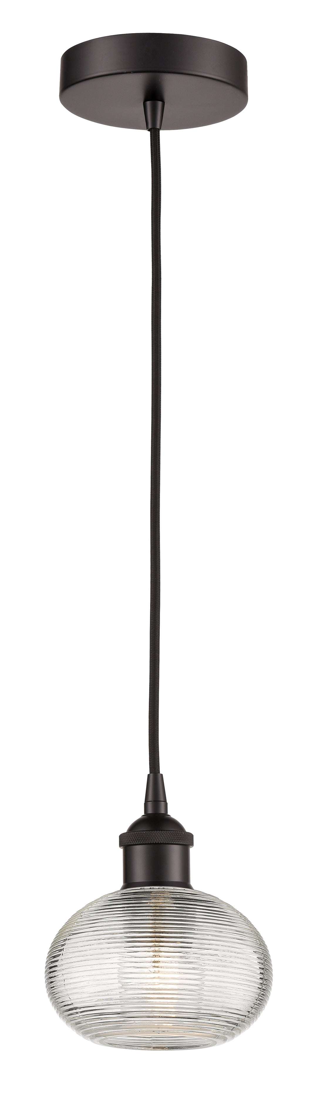 Innovations Lighting 616-1P-OB-G555-6  Edison Pendant Light Oil Rubbed Bronze