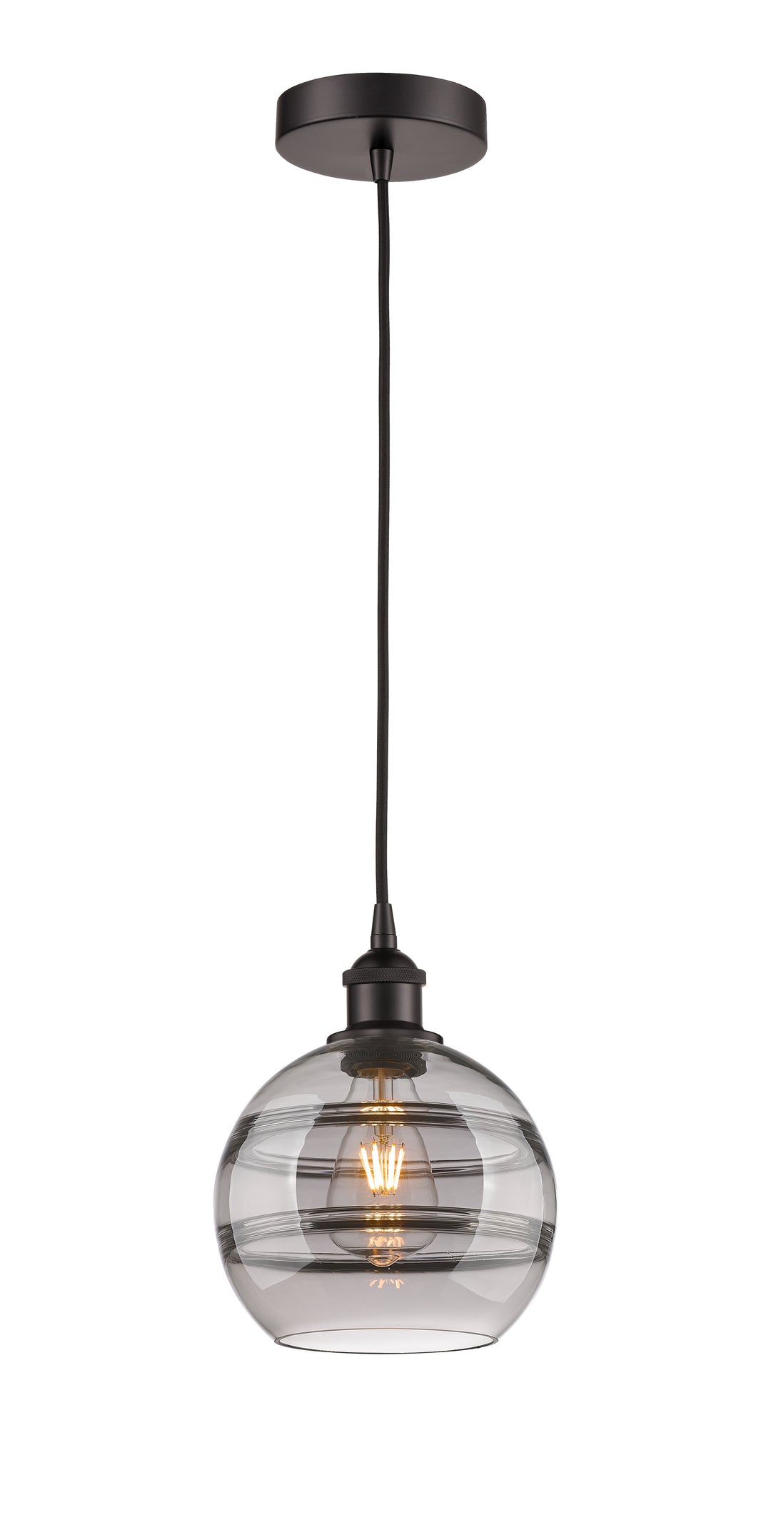 Innovations Lighting 616-1P-OB-G556-8SM  Edison Pendant Light Oil Rubbed Bronze