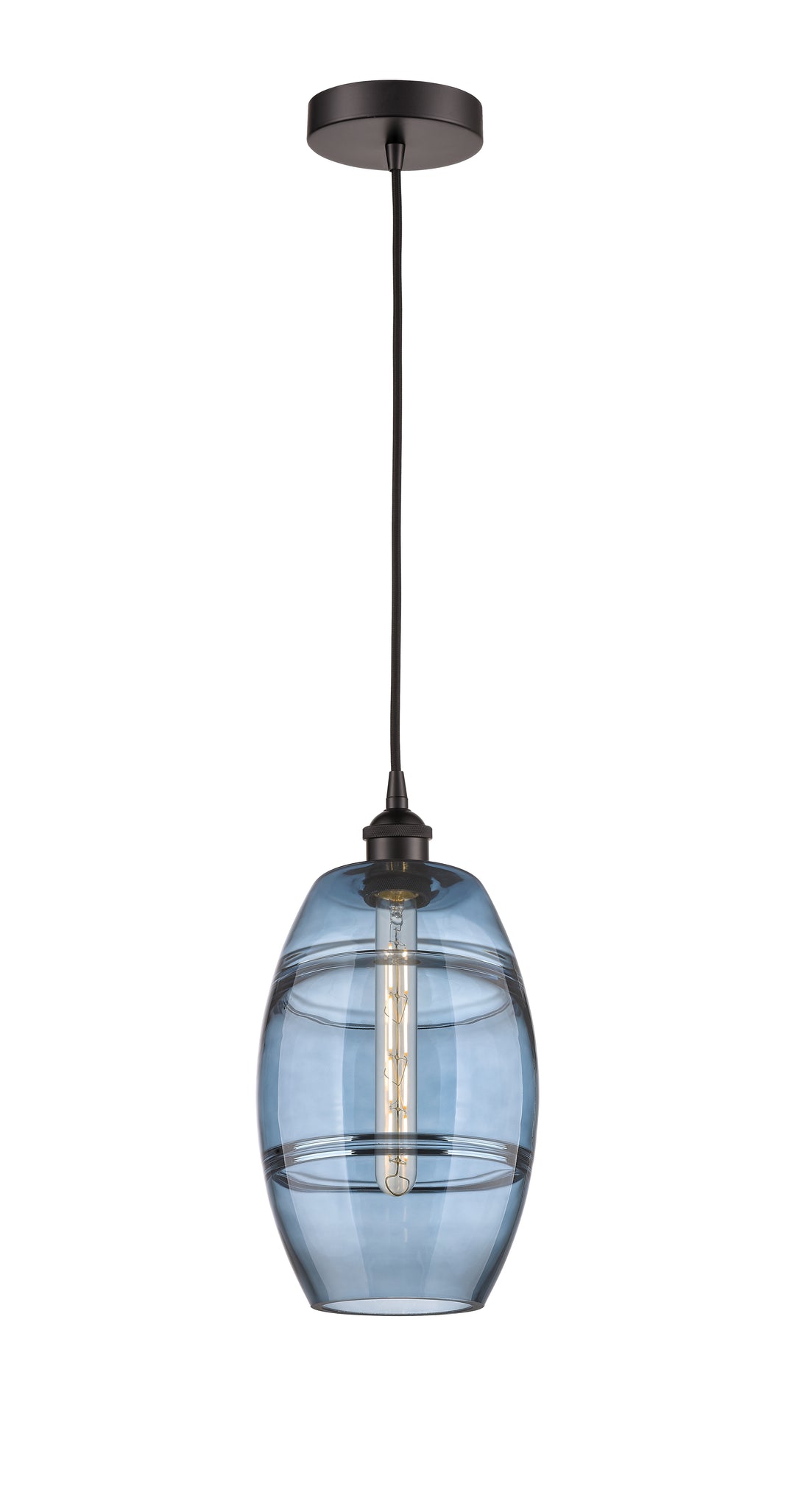 Innovations Lighting 616-1P-OB-G557-8BL  Edison Pendant Light Oil Rubbed Bronze