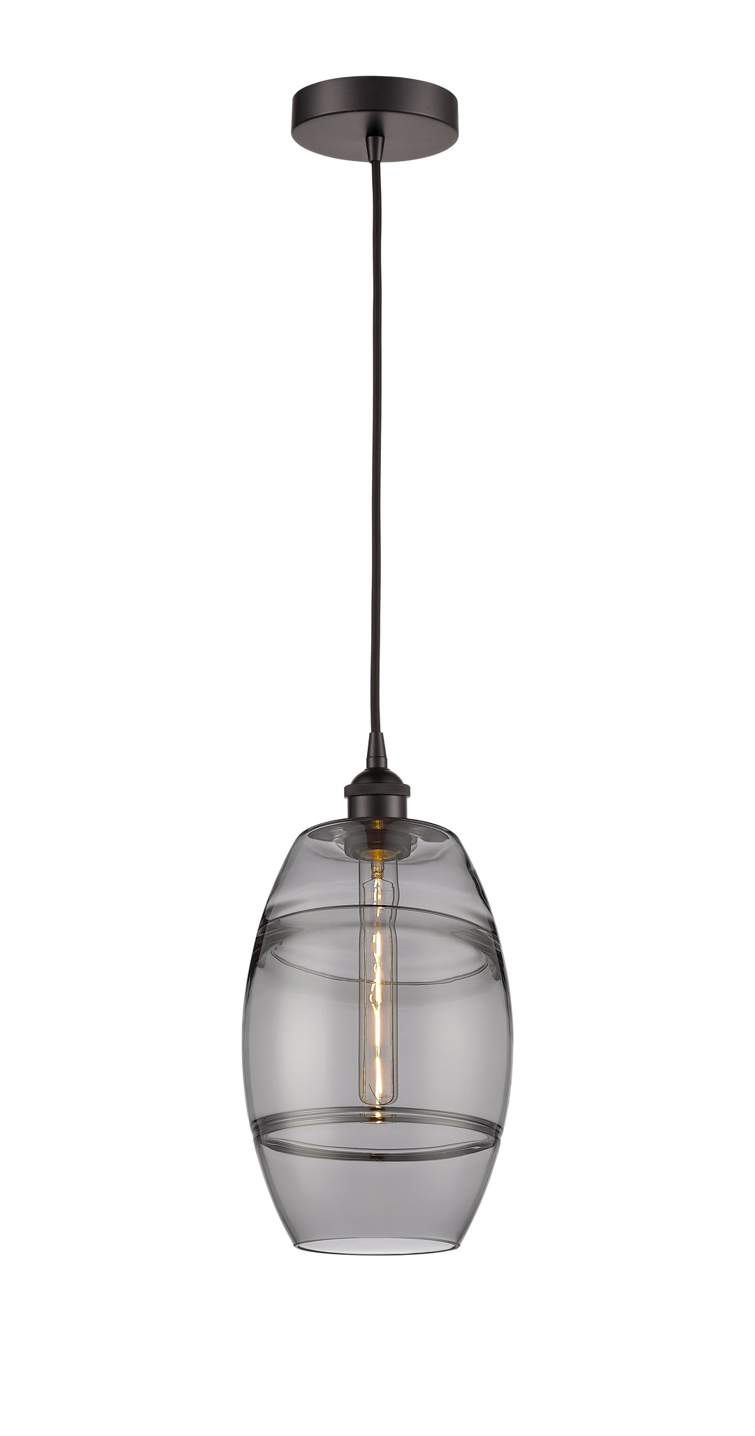 Innovations Lighting 616-1P-OB-G557-8SM  Edison Pendant Light Oil Rubbed Bronze