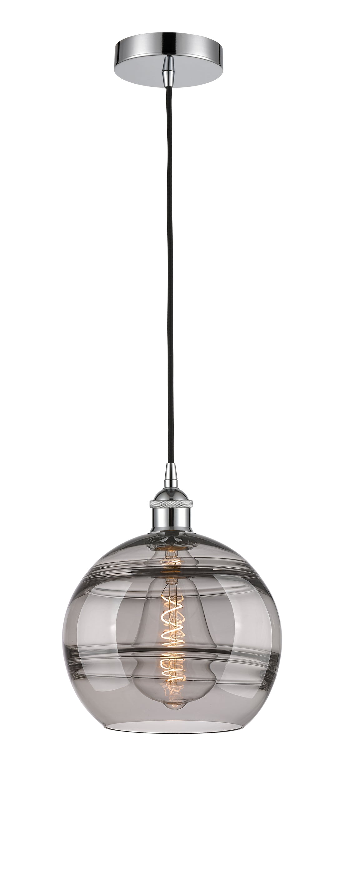 Innovations Lighting 616-1P-PC-G556-10SM  Edison Pendant Light Polished Chrome